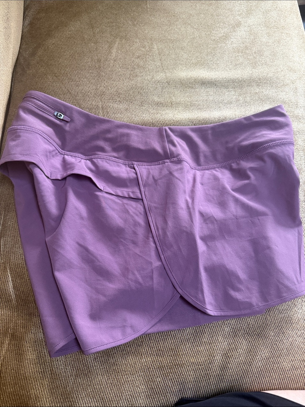 Women’s Lavender Active short - Performance Tennis & Workout Shorts